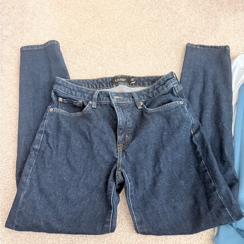 Lauren Ralph Lauren Indigo Straight-Leg Women's Jeans